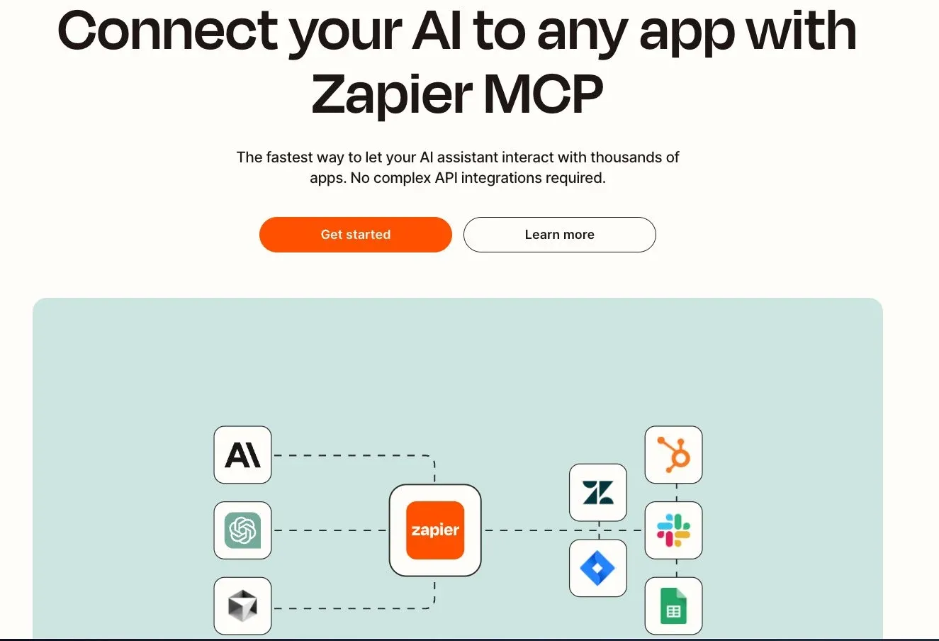 Zapier 推出MCP全流程方